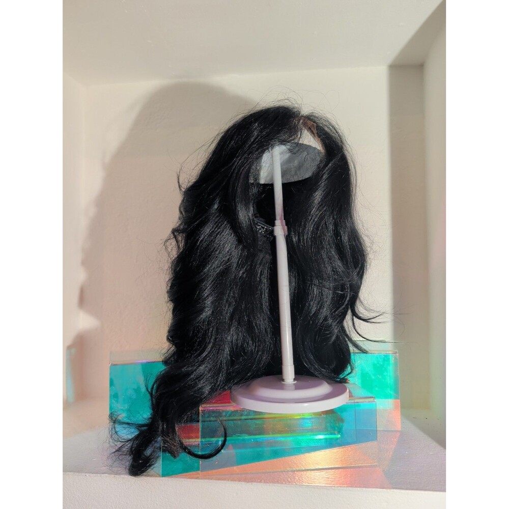 Sensationnel Cloud 9 What Lace 20" Wig Black Premium Fiber Lace Front Wavy